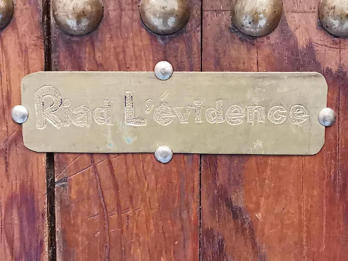 Riad L'Evidence Marrakesh Exteriör bild
